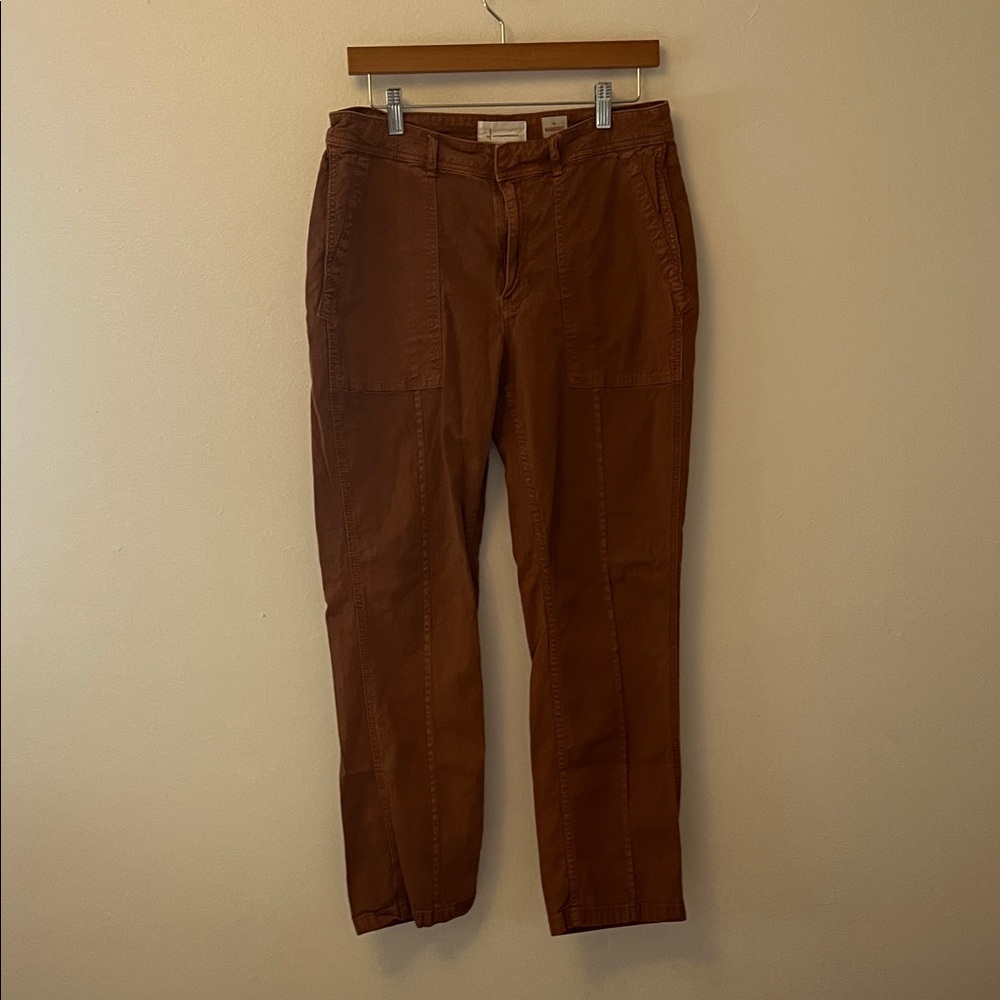 Anthropologie women’s rusty mauve pants